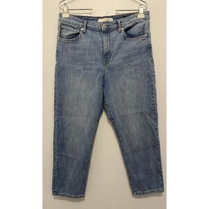 Ella Moss‎ Girls Blue Jeans Size 14/32 Juniors High Waisted Straight
